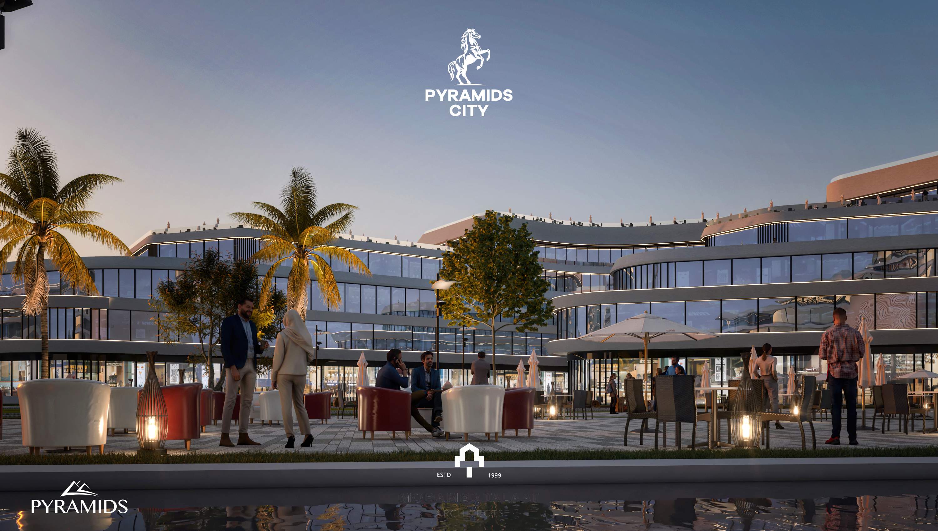 منطقة المطاعم والكافيهات